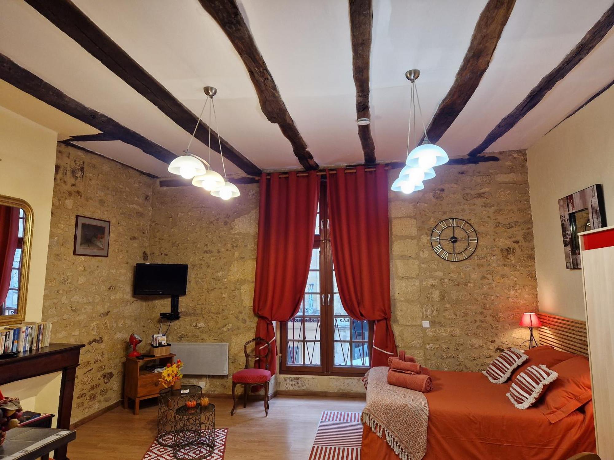 Les Flamboyants Daire Sarlat-la-Canéda Dış mekan fotoğraf