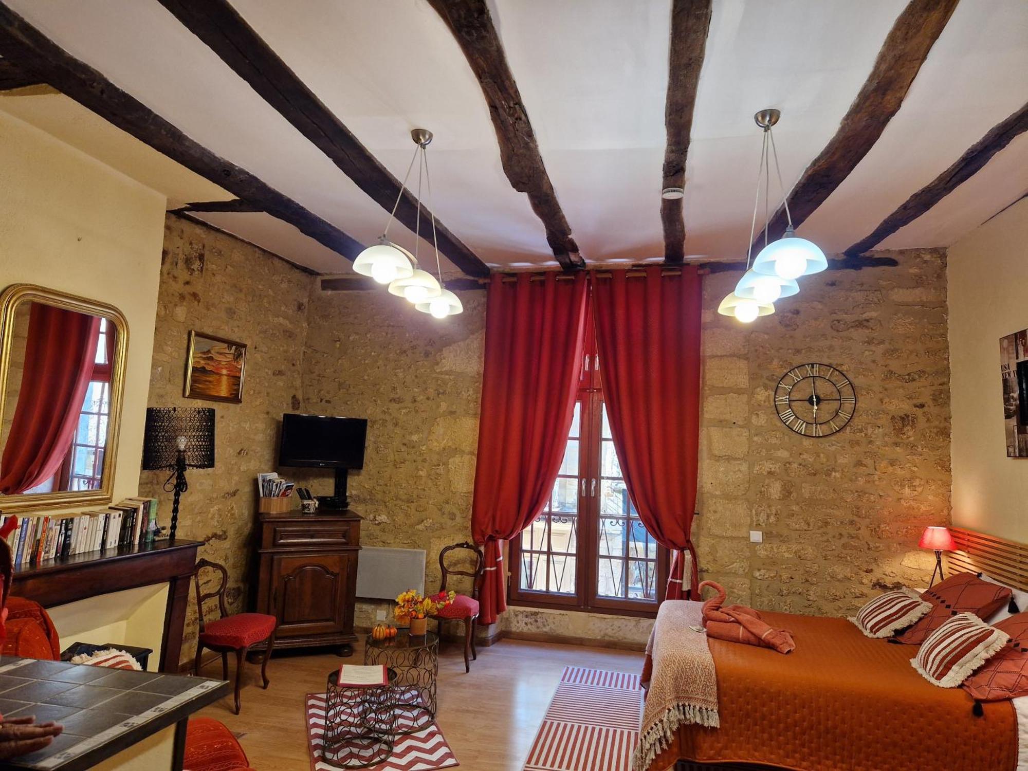 Les Flamboyants Daire Sarlat-la-Canéda Dış mekan fotoğraf